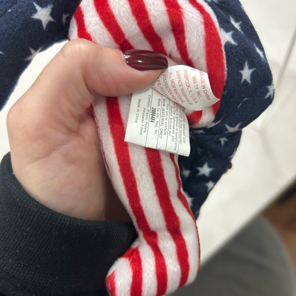 Rare Beanie Baby Spangle with grammar error - Picture 4 of 4